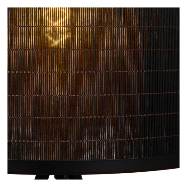 Lucide TAGALOG - Stehlampe - Ø 55 cm - 1xE27 - Schwarz - detail 1